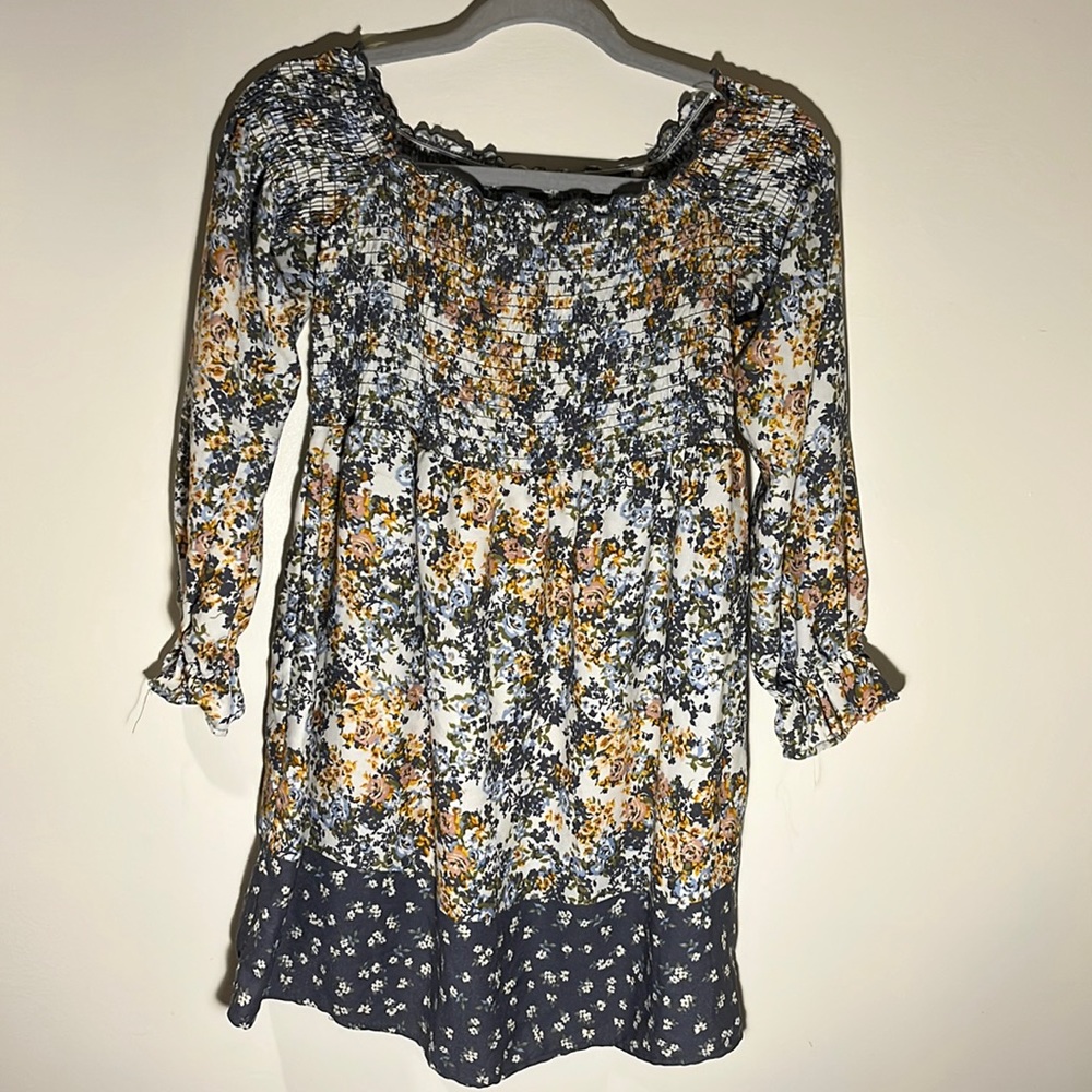Floral babydoll dress, small